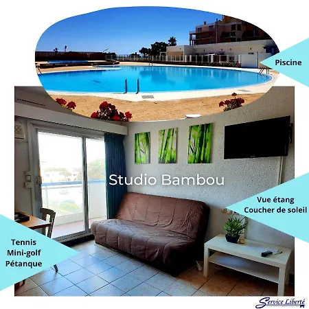 Studio Bambou - Piscine - Acces Direct A La Plage - Lydia Playa Apartment